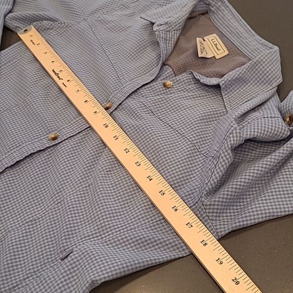 L.L.Bean sz S Button Down shirt, fitted - Picture 8 of 13
